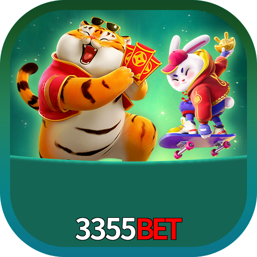 Imagem promocional da 3355BET mostrando a plataforma e suas vantagens